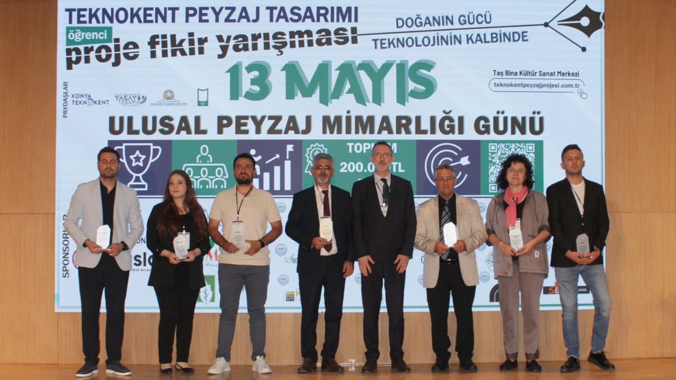 Peyzaj Mimarlığı Günü kutlanarak geleceğin tasarımcıları ödüllendirildi